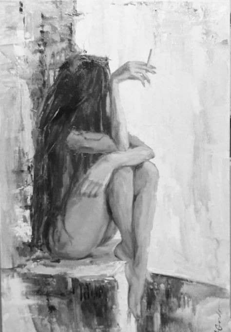 Akti joonistamine elava modelliga